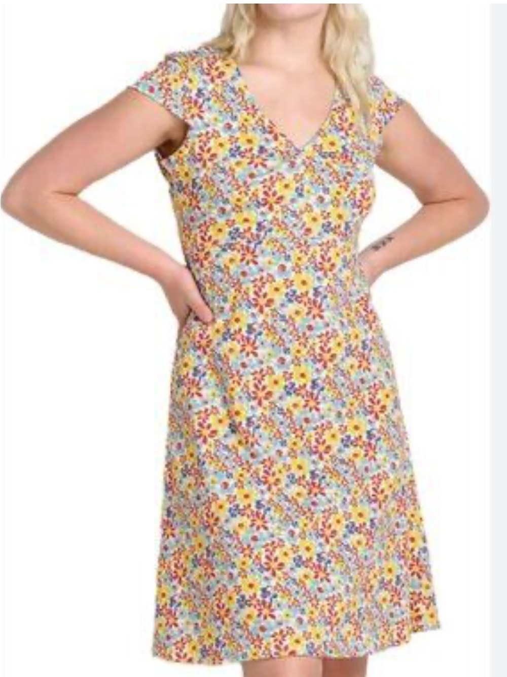 Toad&Co Rosemarie Organic Cotton Dress size S new without tags!